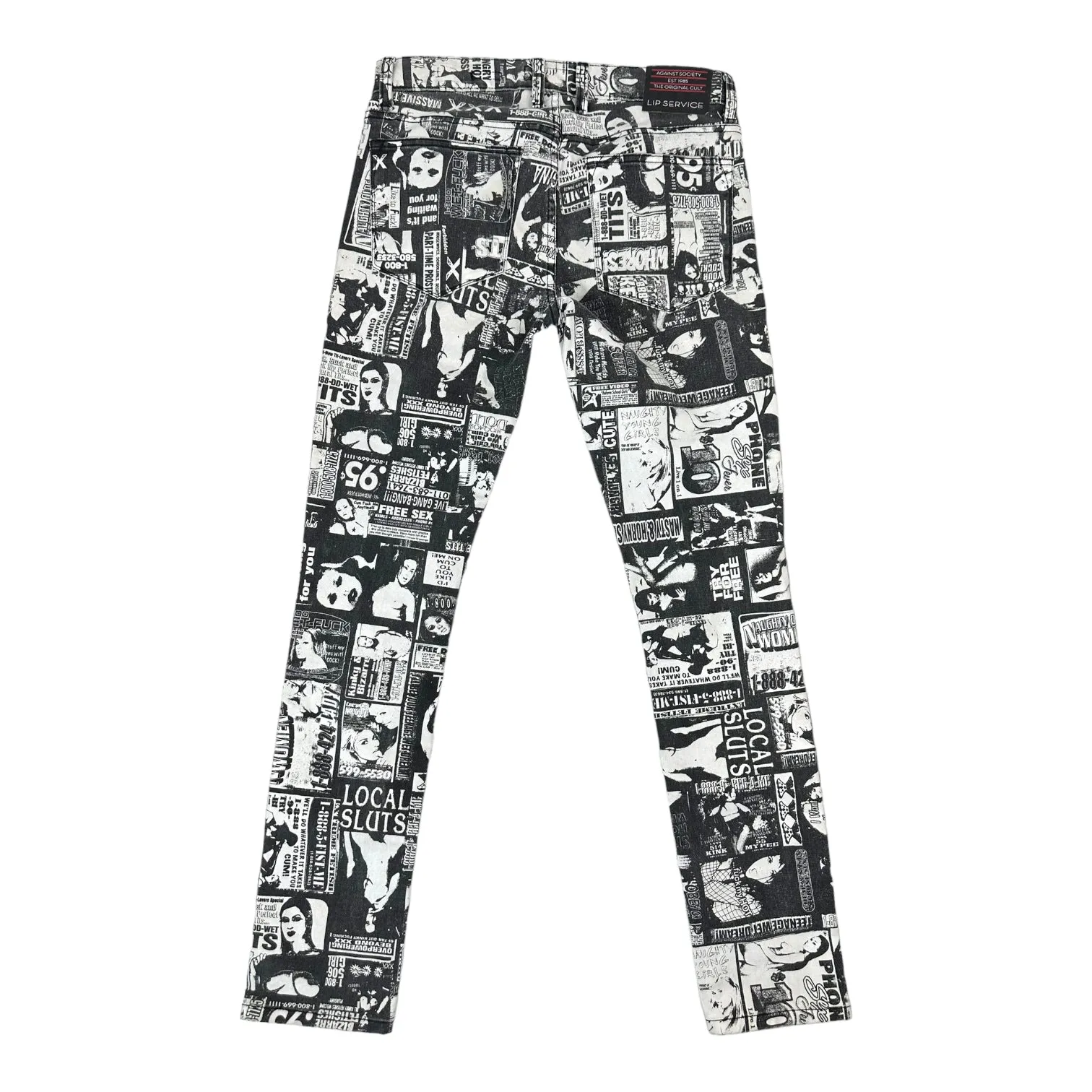 Rare Lip Service XXX Jeans (L)