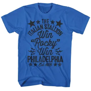 Rocky Win Handmade Men's T-Shirt