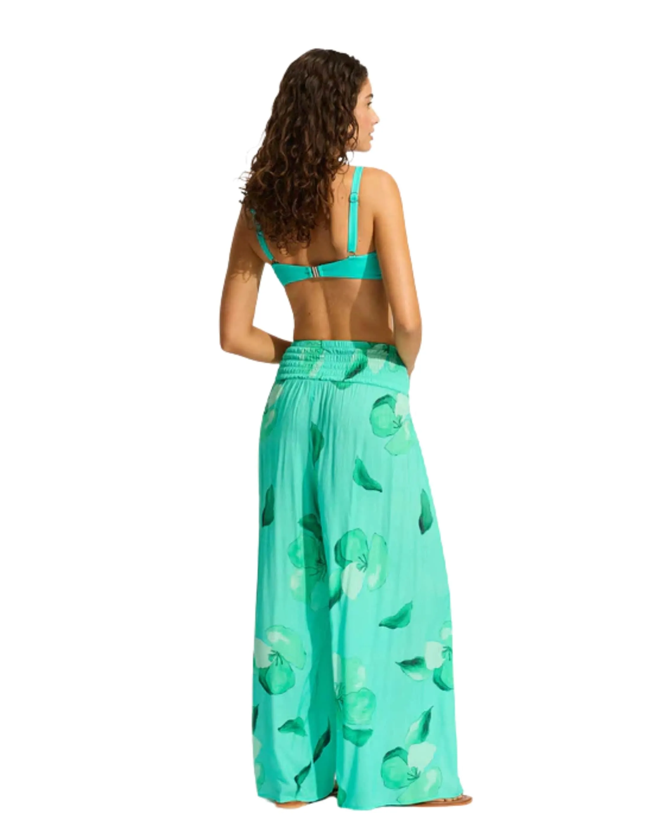 Secret Garden Shirred Wrap Pant