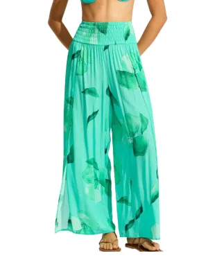 Secret Garden Shirred Wrap Pant