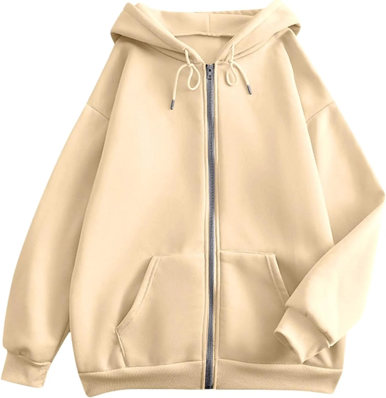 SGASY Womens Zip Up Hoodies Sweatshirt Fleece Jackets 2024 Fall Fashion Outfits Winter Clothes Soft Zip Up Hoodie Women