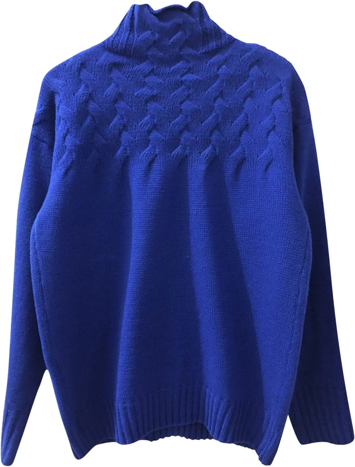 SHAOBGE Womens Sweaters Fuzzy Pullover Women Striped Womens Sweater Womens Striped Turtlenecksweater