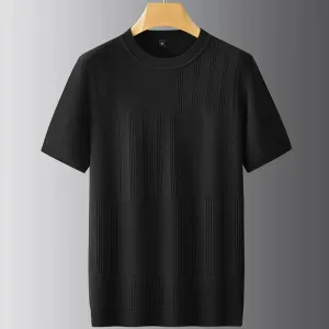 Short Sleeve Pullover Wool Sweater