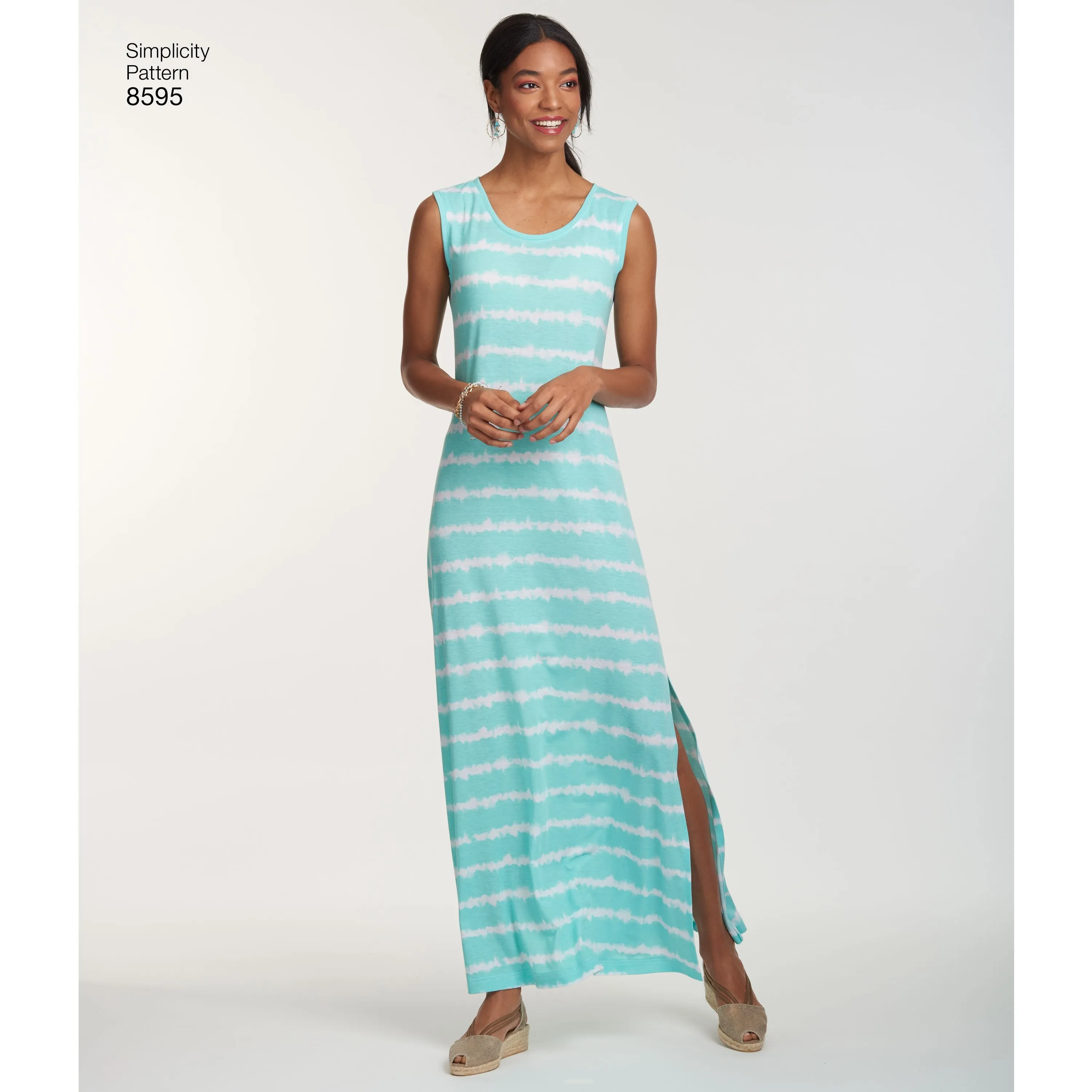 Simplicity Pattern 8595 Women's and Miss petite dresses