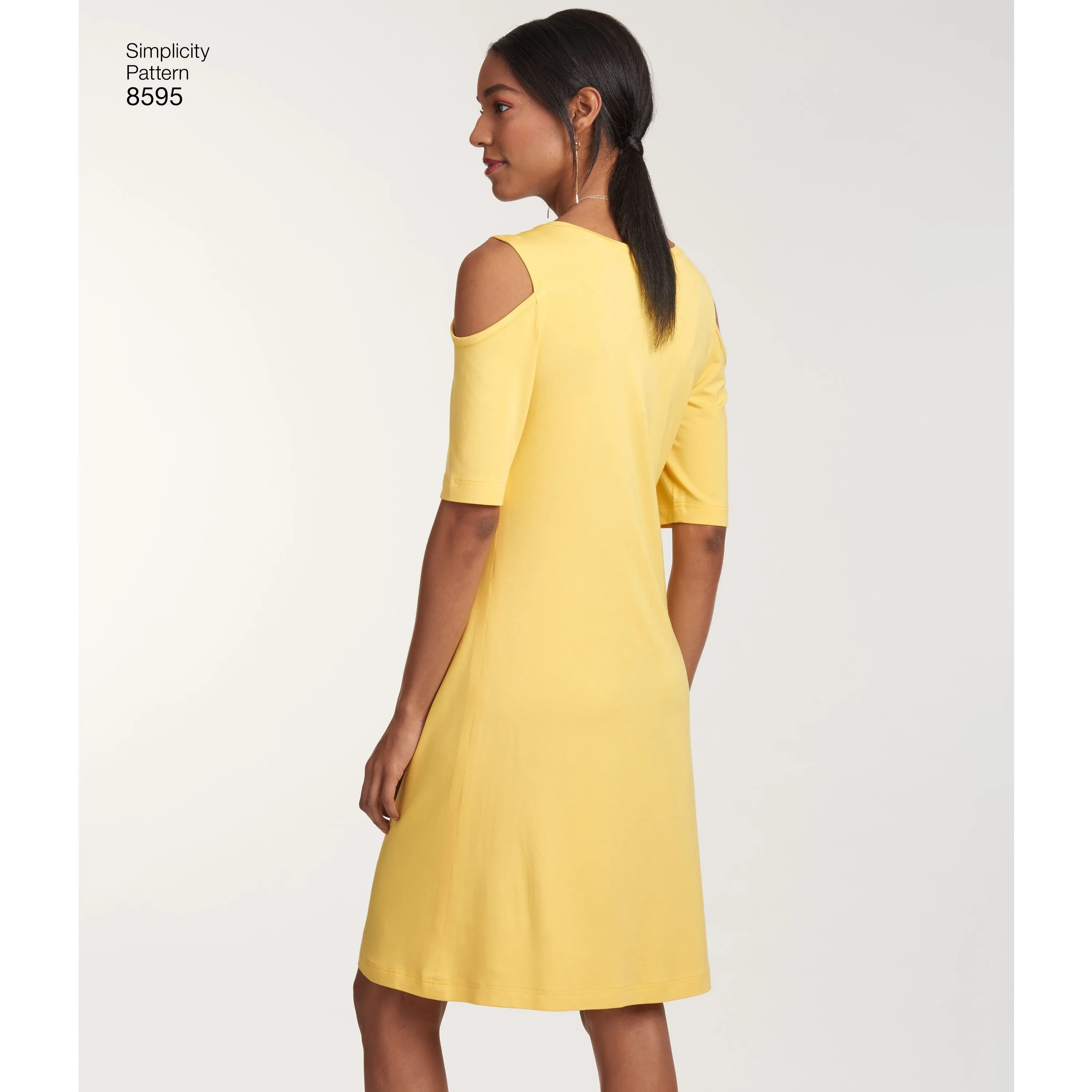 Simplicity Pattern 8595 Women's and Miss petite dresses