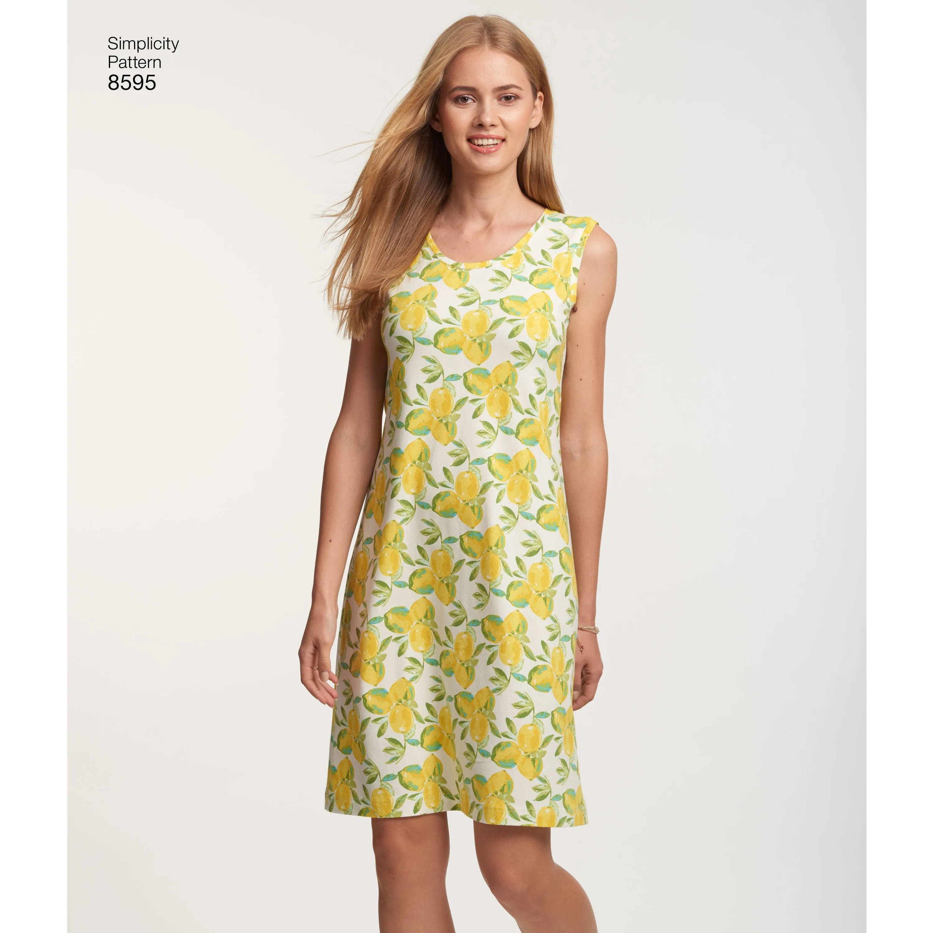 Simplicity Pattern 8595 Women's and Miss petite dresses