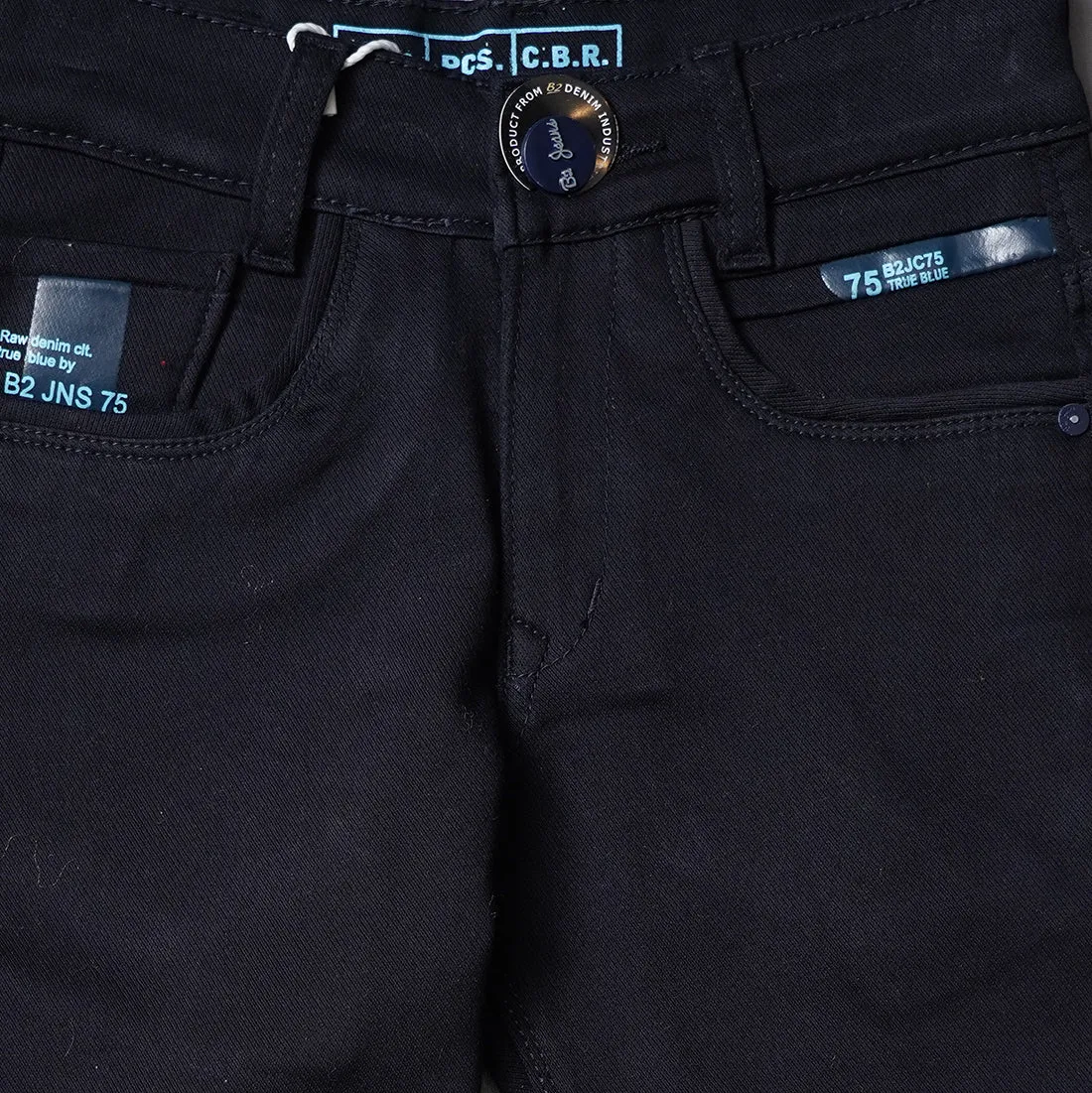 Solid Design Jeans for Boys