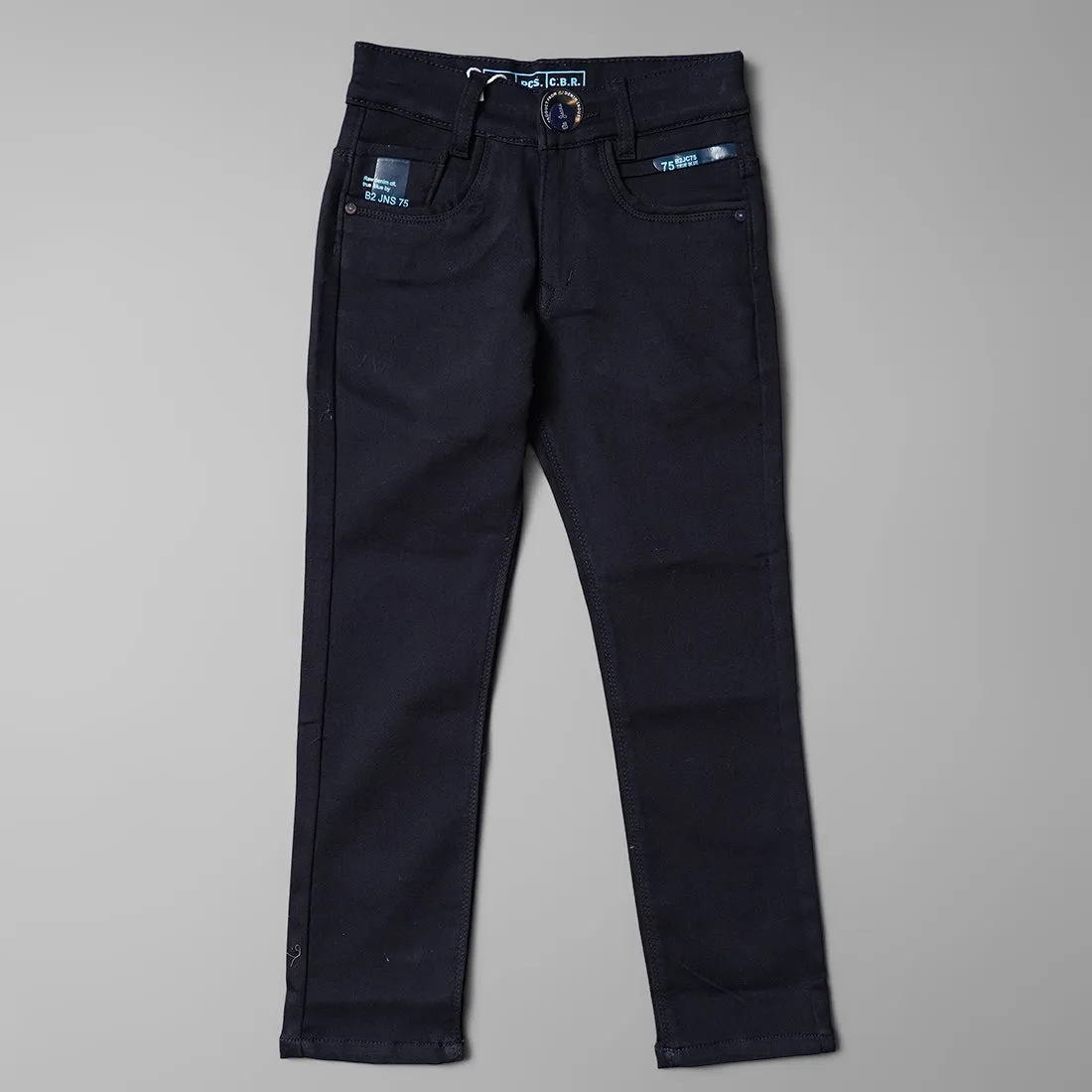 Solid Design Jeans for Boys