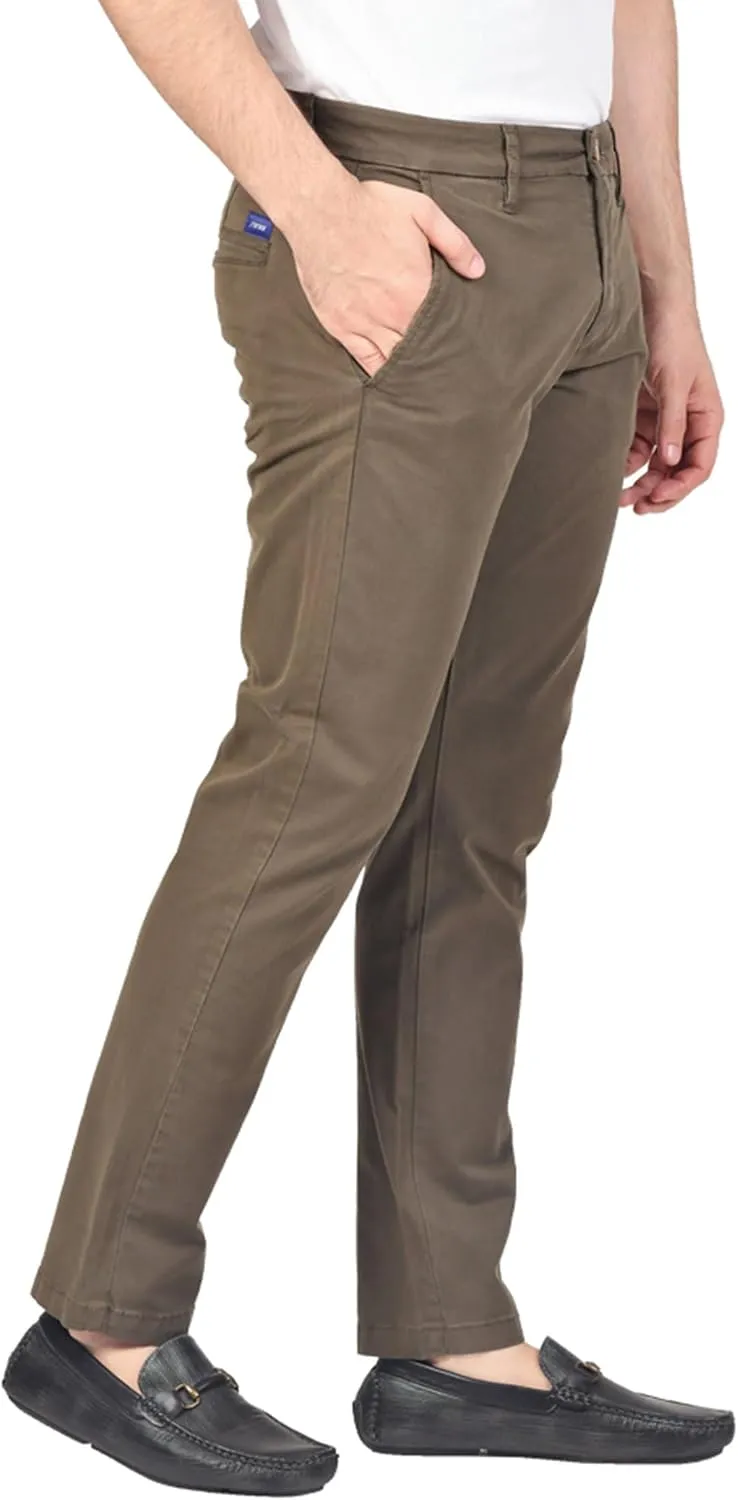 Soroor Slim Fit Chinos Pants Men - Stylish Mens Chinos Pants, Smart Casual Mens Khaki Pants | Stretch Twill Cotton Men Chino