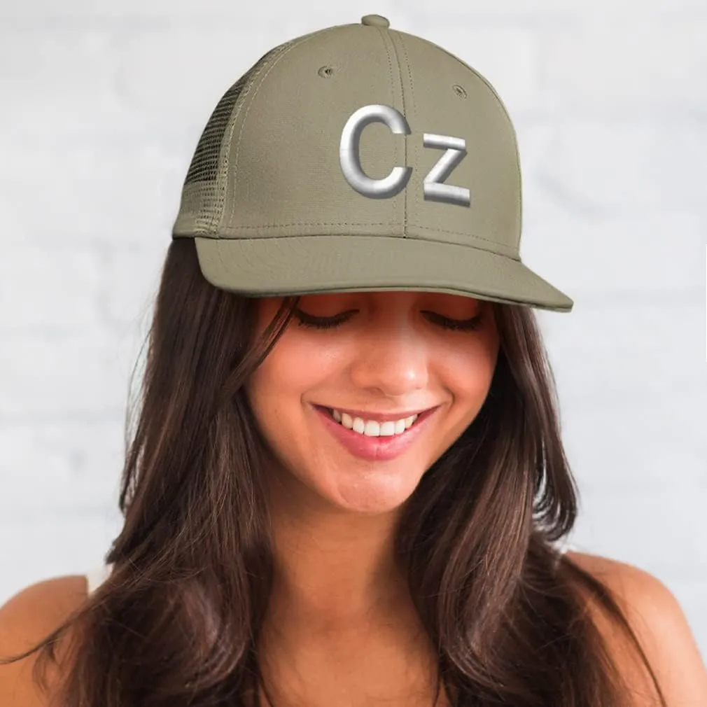Speedy Pros Trucker Hat Baseball Cap Cz Letters Cotton Dad Hats for Men & Women