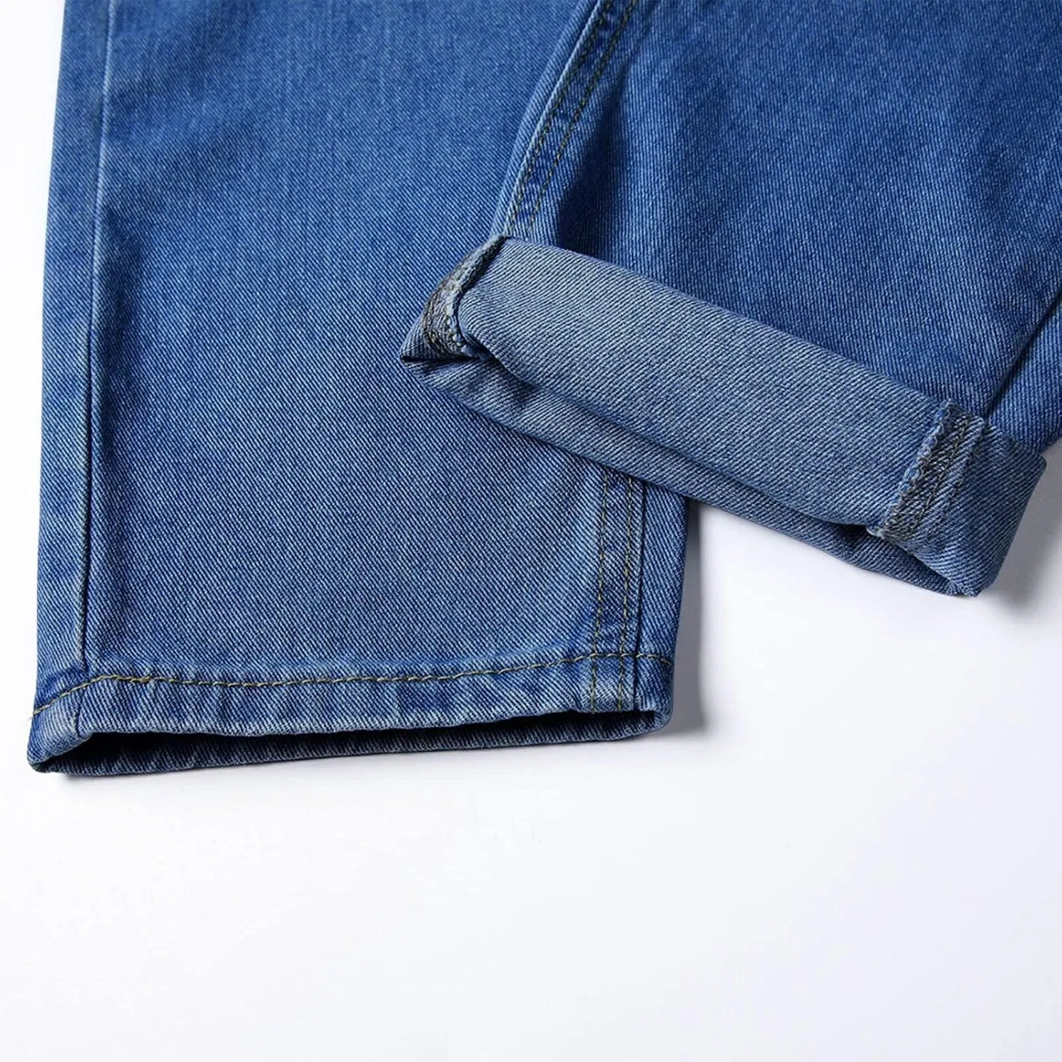Straight Fit Jeans for Men, Casual Mens Loose Denim Pants Baggy Mens Jeans Boot Cut for Men Jeans