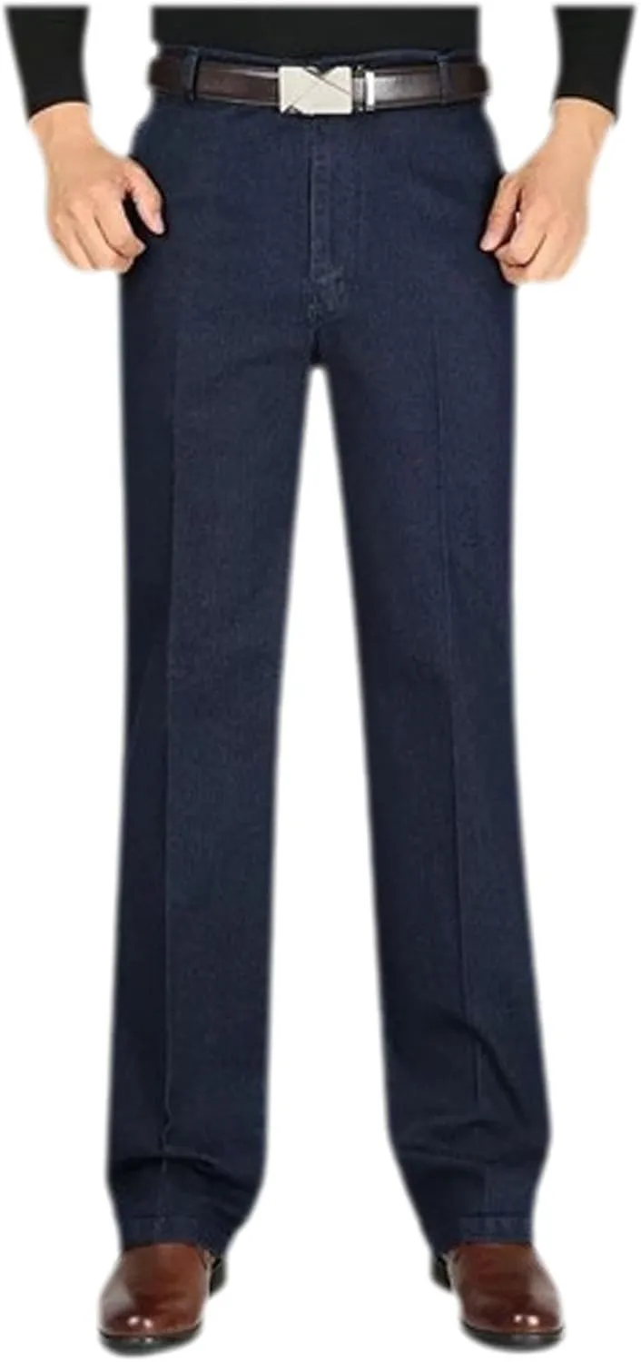 Stretch Waist Jeans for Men,Jeans for Men Stretch Fit,Jeans for Men Straight Fit