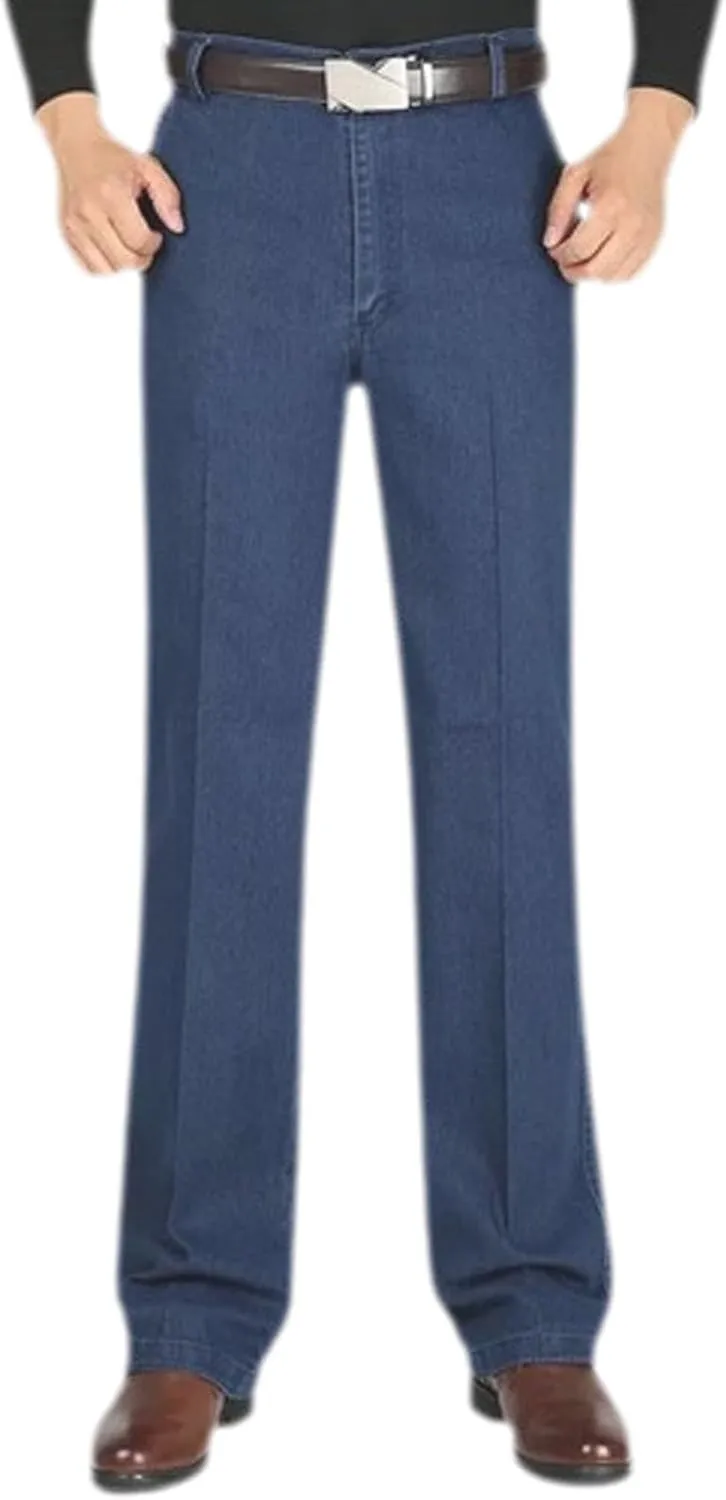 Stretch Waist Jeans for Men,Jeans for Men Stretch Fit,Jeans for Men Straight Fit