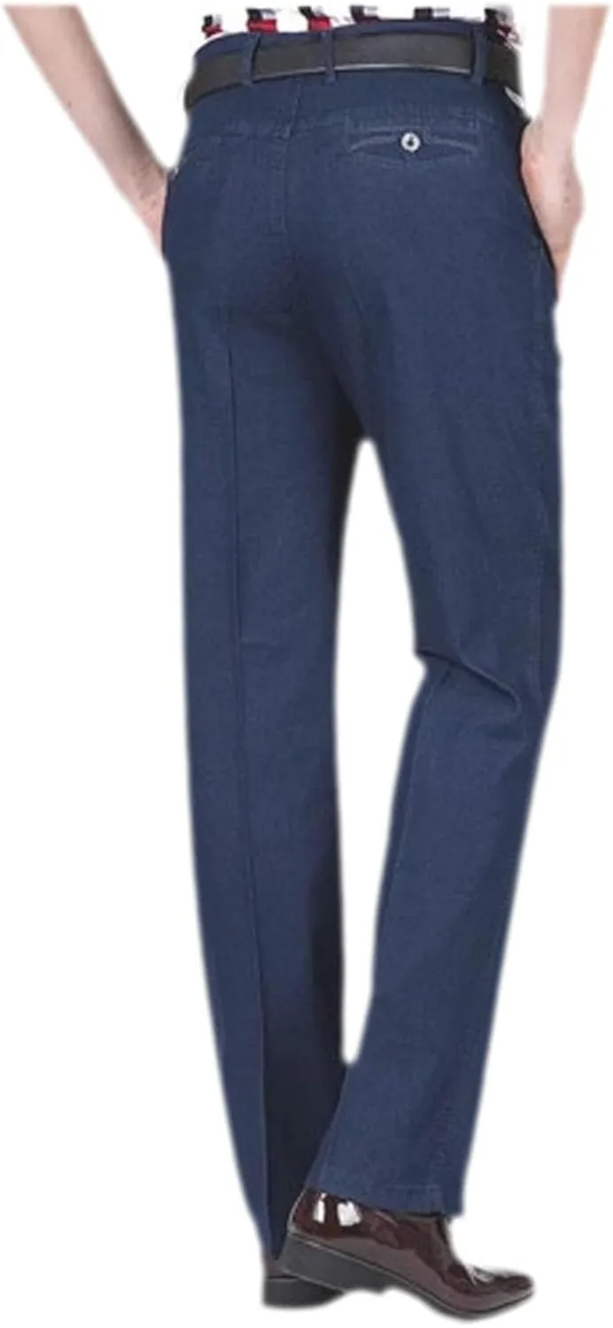 Stretch Waist Jeans for Men,Jeans for Men Stretch Fit,Jeans for Men Straight Fit