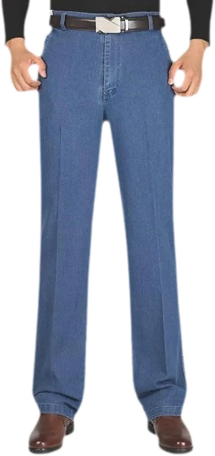 Stretch Waist Jeans for Men,Jeans for Men Stretch Fit,Jeans for Men Straight Fit