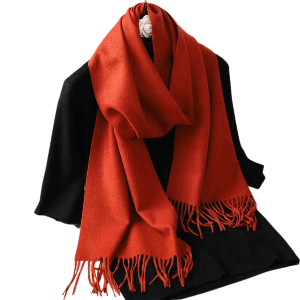 Stylish Scarves, Luxurious Cashmere Blend, Warm & Soft, Elegant Design, Lightweight, Versatile Use, Over 69in Length, 62 Colors