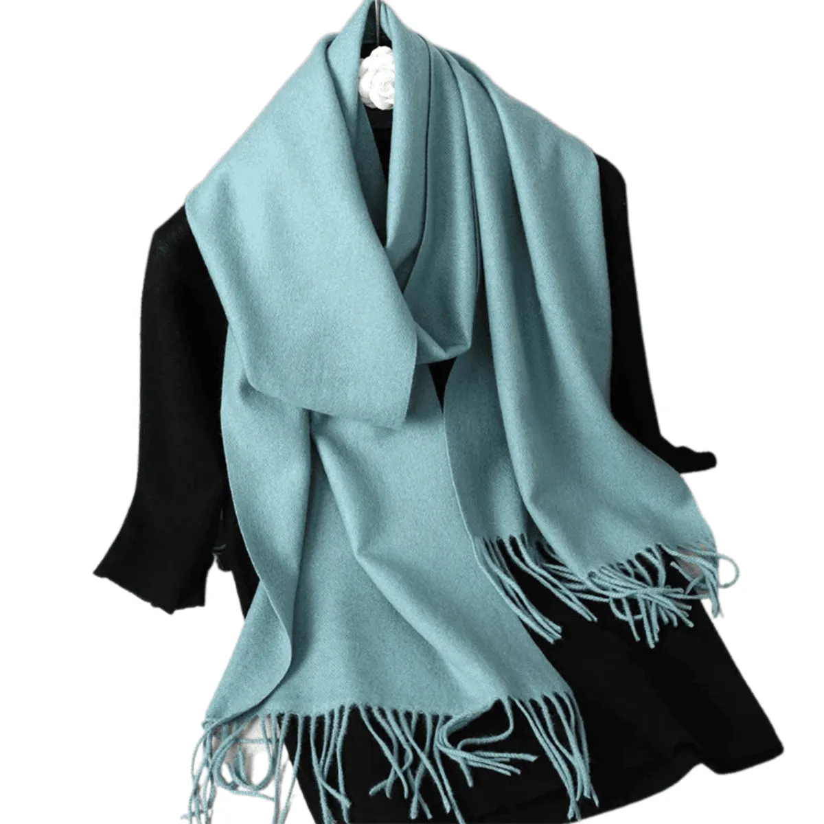 Stylish Scarves, Luxurious Cashmere Blend, Warm & Soft, Elegant Design, Lightweight, Versatile Use, Over 69in Length, 62 Colors