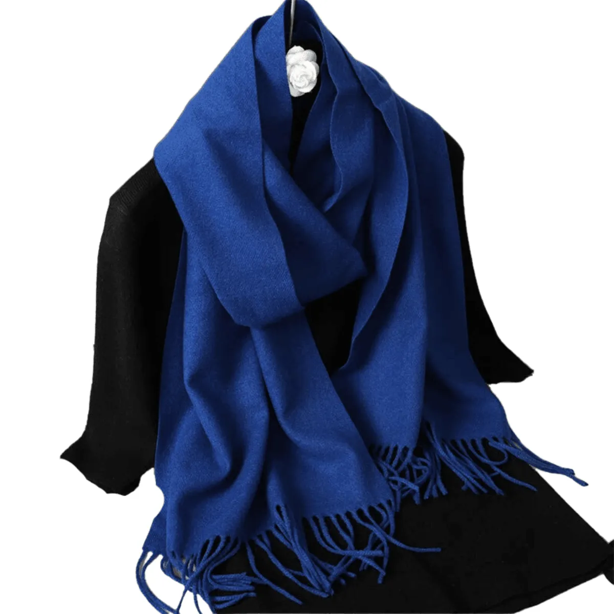 Stylish Scarves, Luxurious Cashmere Blend, Warm & Soft, Elegant Design, Lightweight, Versatile Use, Over 69in Length, 62 Colors