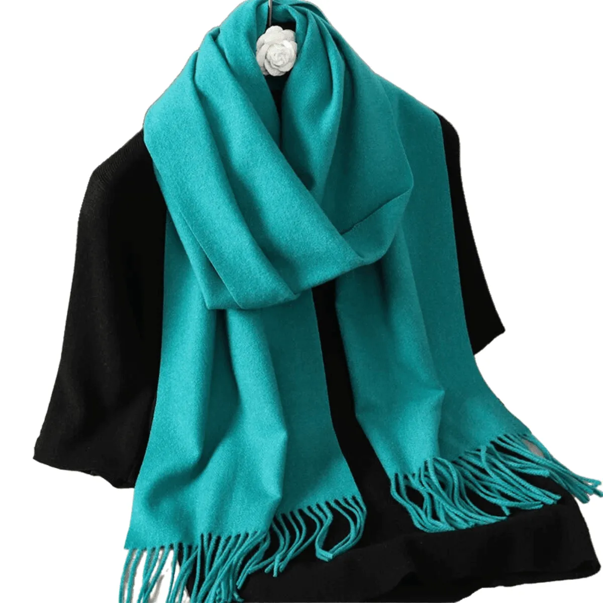 Stylish Scarves, Luxurious Cashmere Blend, Warm & Soft, Elegant Design, Lightweight, Versatile Use, Over 69in Length, 62 Colors