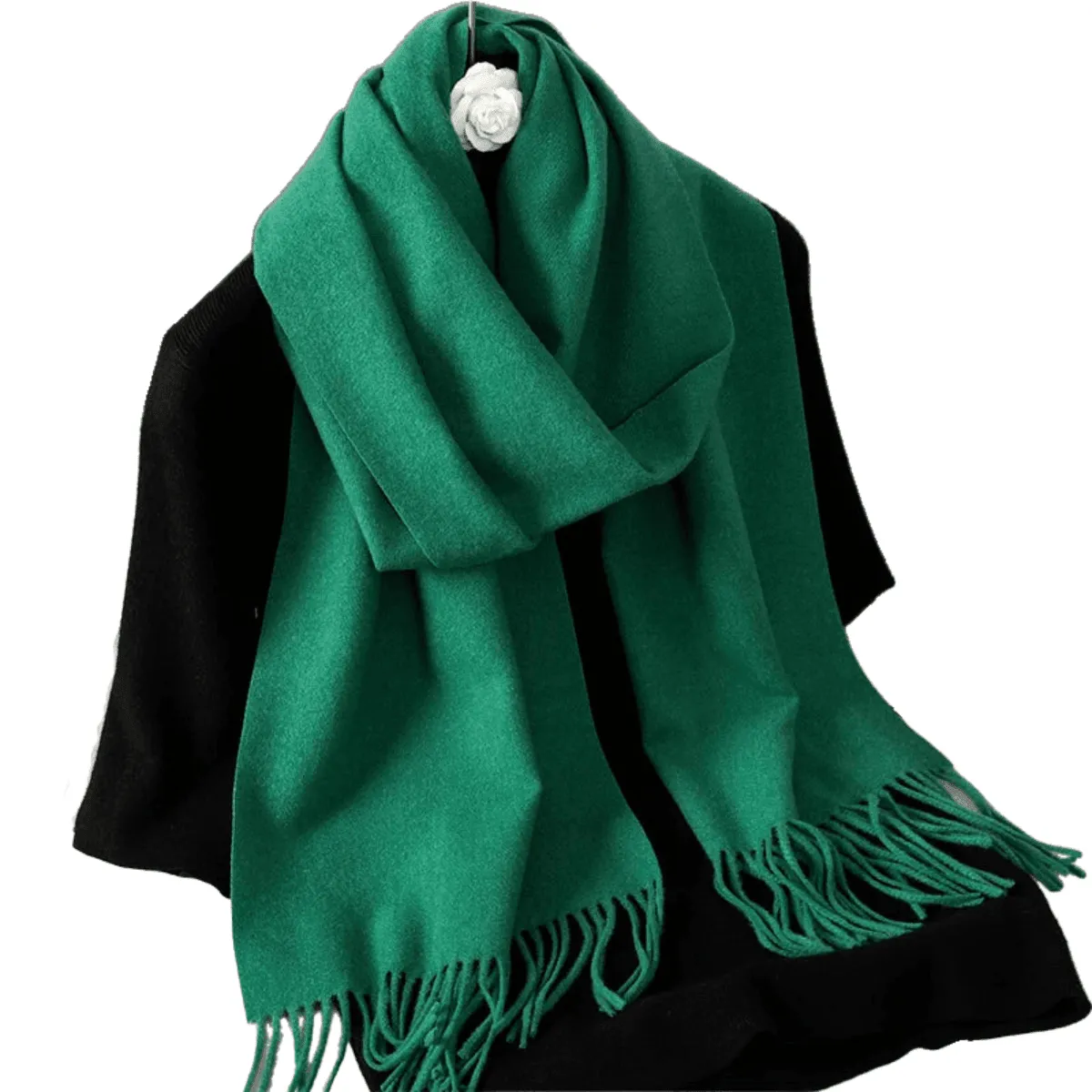 Stylish Scarves, Luxurious Cashmere Blend, Warm & Soft, Elegant Design, Lightweight, Versatile Use, Over 69in Length, 62 Colors