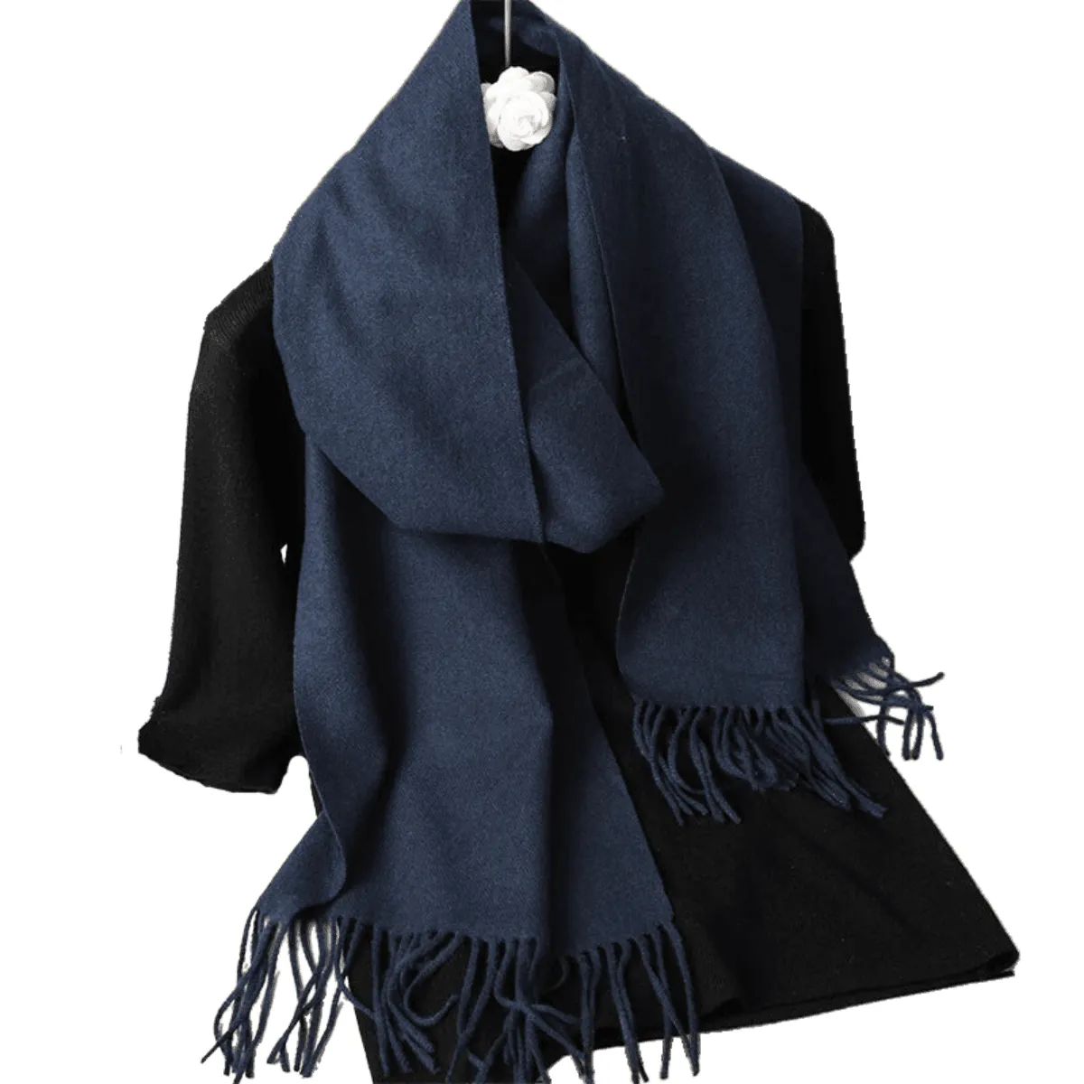 Stylish Scarves, Luxurious Cashmere Blend, Warm & Soft, Elegant Design, Lightweight, Versatile Use, Over 69in Length, 62 Colors