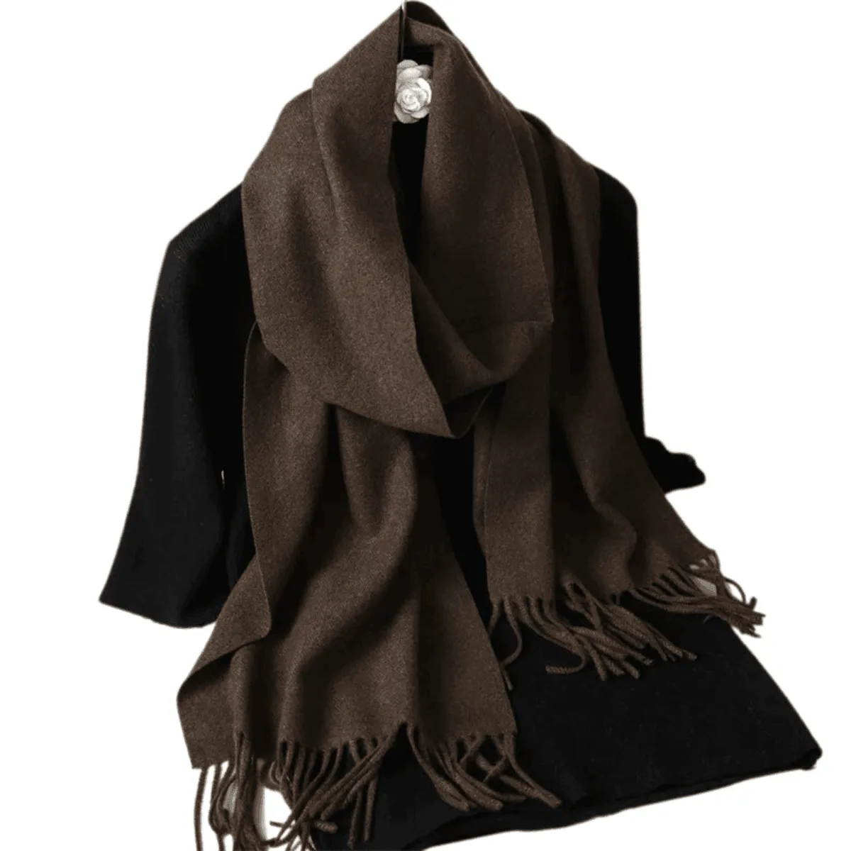 Stylish Scarves, Luxurious Cashmere Blend, Warm & Soft, Elegant Design, Lightweight, Versatile Use, Over 69in Length, 62 Colors