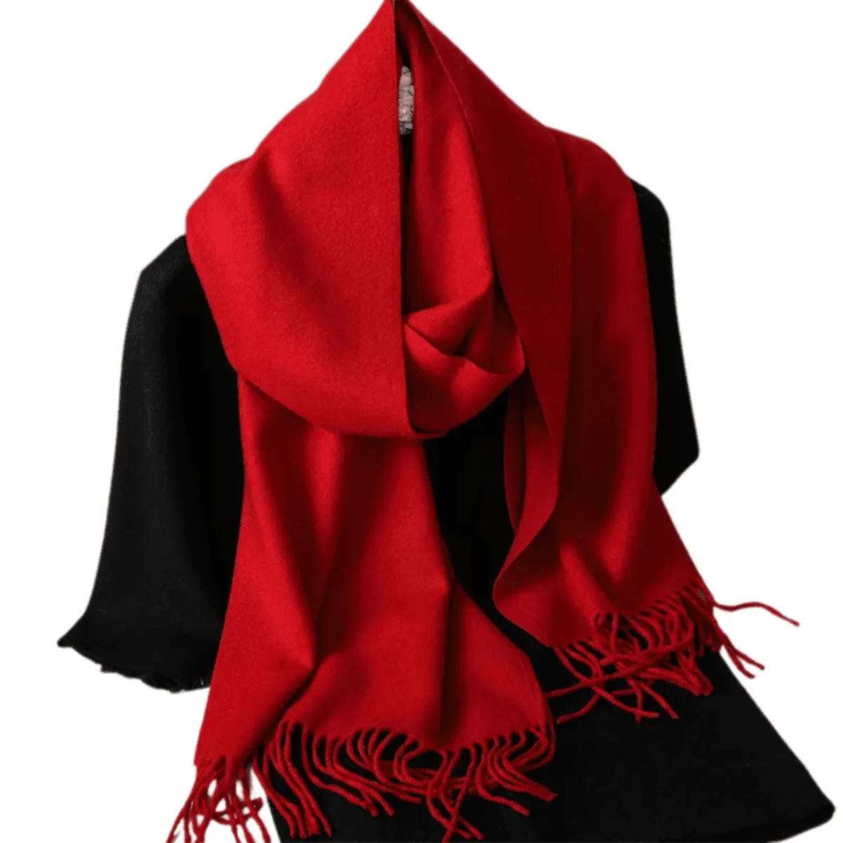 Stylish Scarves, Luxurious Cashmere Blend, Warm & Soft, Elegant Design, Lightweight, Versatile Use, Over 69in Length, 62 Colors