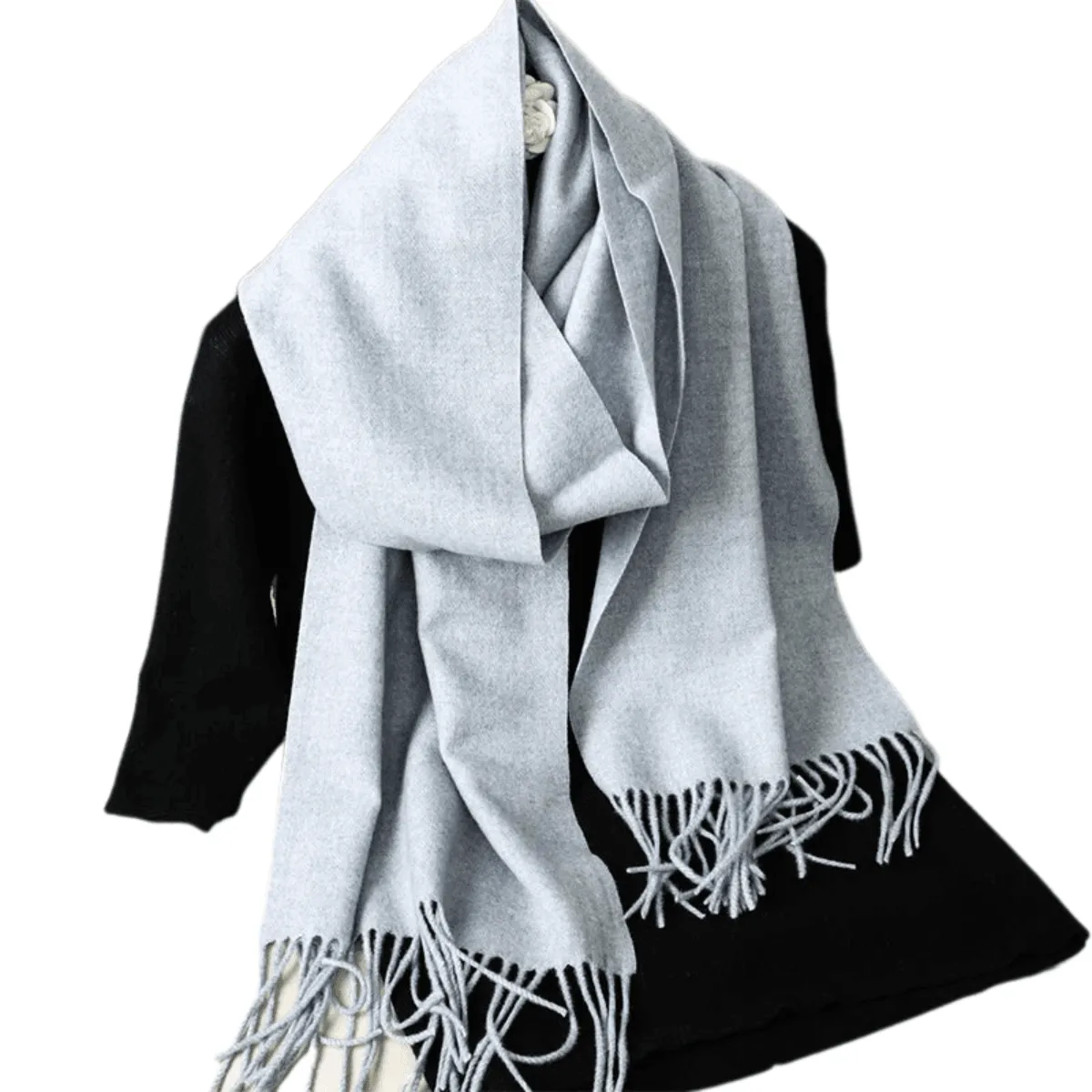 Stylish Scarves, Luxurious Cashmere Blend, Warm & Soft, Elegant Design, Lightweight, Versatile Use, Over 69in Length, 62 Colors