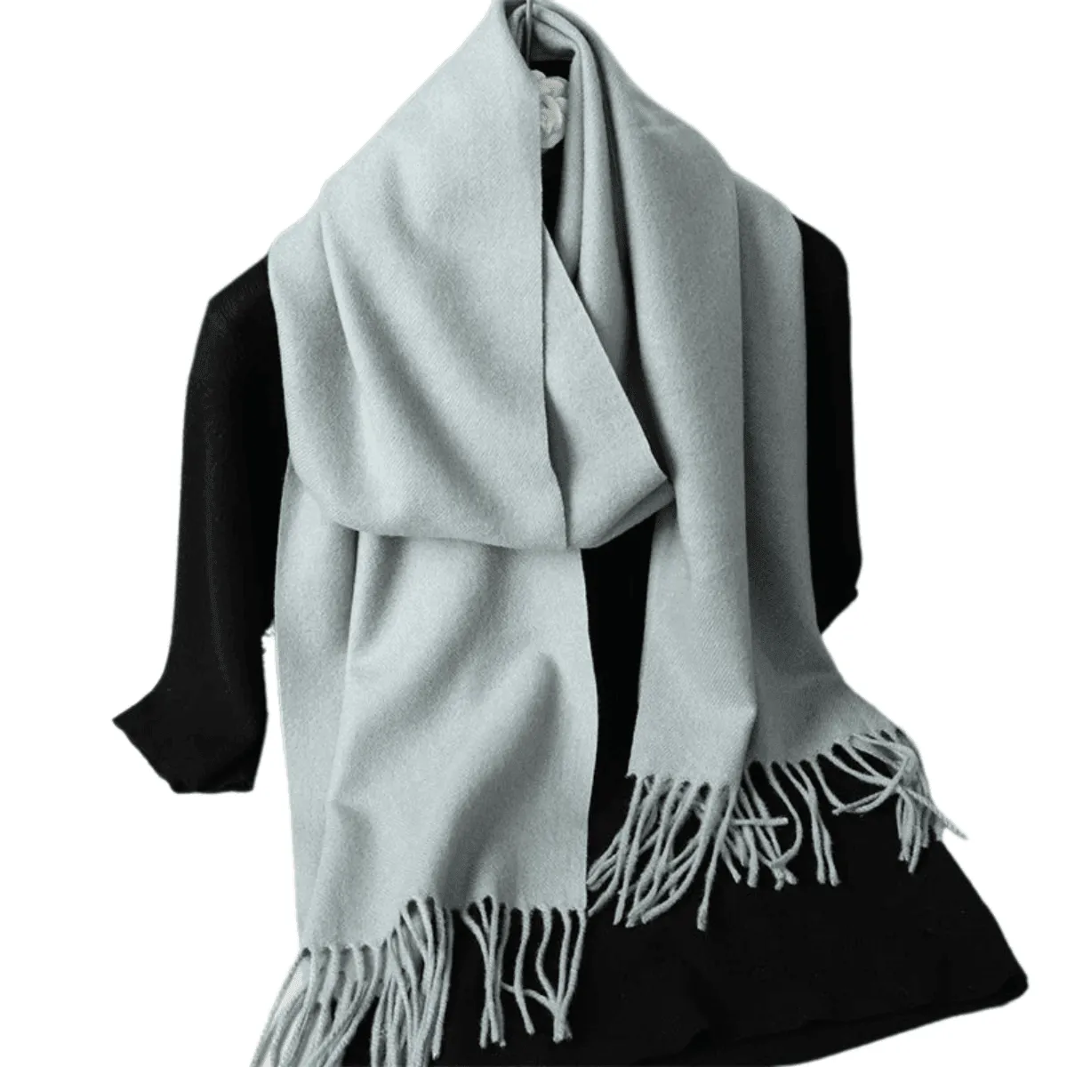 Stylish Scarves, Luxurious Cashmere Blend, Warm & Soft, Elegant Design, Lightweight, Versatile Use, Over 69in Length, 62 Colors