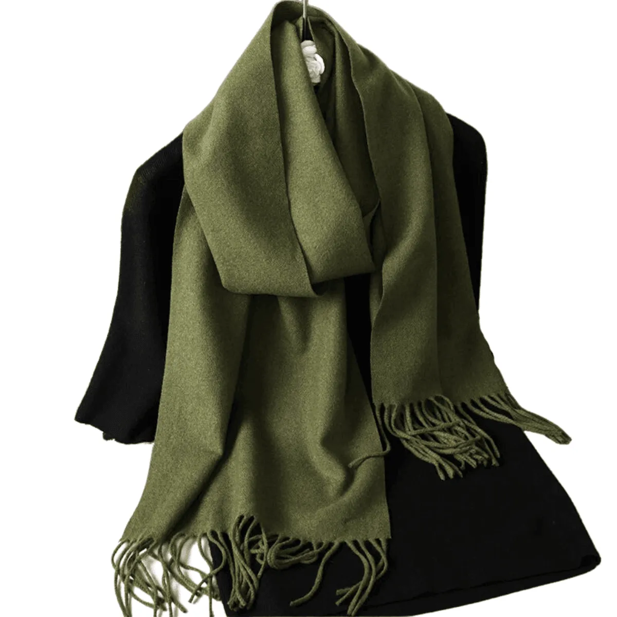 Stylish Scarves, Luxurious Cashmere Blend, Warm & Soft, Elegant Design, Lightweight, Versatile Use, Over 69in Length, 62 Colors