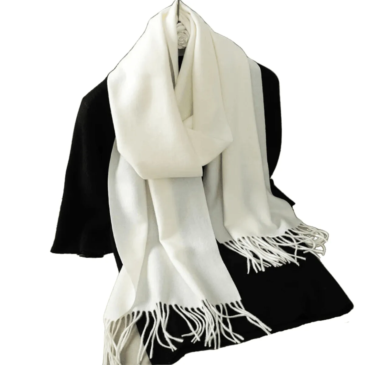 Stylish Scarves, Luxurious Cashmere Blend, Warm & Soft, Elegant Design, Lightweight, Versatile Use, Over 69in Length, 62 Colors
