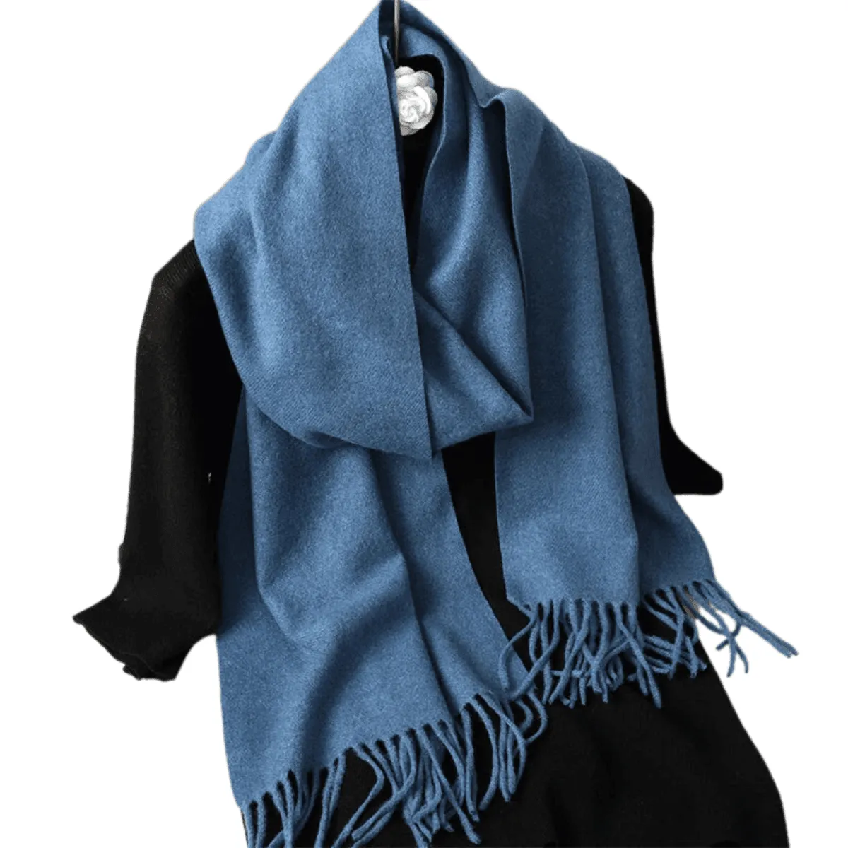 Stylish Scarves, Luxurious Cashmere Blend, Warm & Soft, Elegant Design, Lightweight, Versatile Use, Over 69in Length, 62 Colors