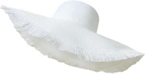 Sun Hats for Women 18.9'' Wide Brim Sun Protection Hats Floppy Straw Hats UV Protection Summer Hats Beach Hats
