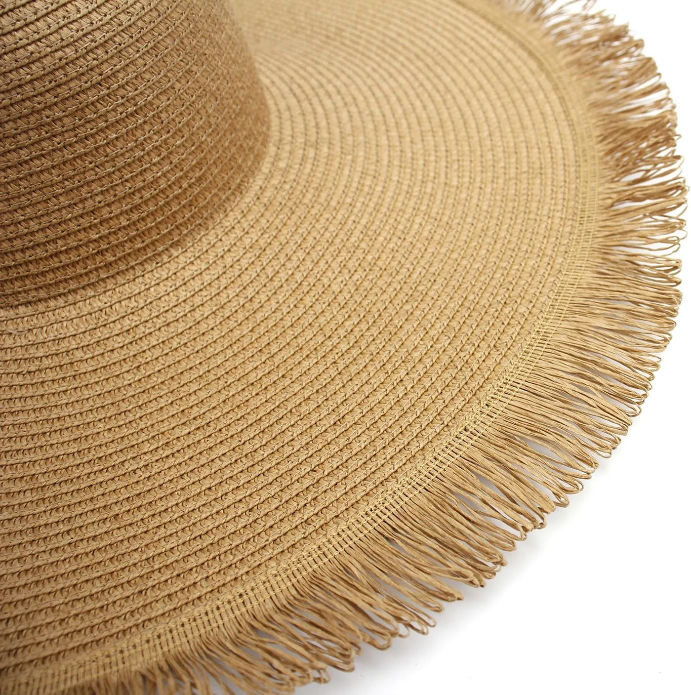 Sun Hats for Women 18.9'' Wide Brim Sun Protection Hats Floppy Straw Hats UV Protection Summer Hats Beach Hats