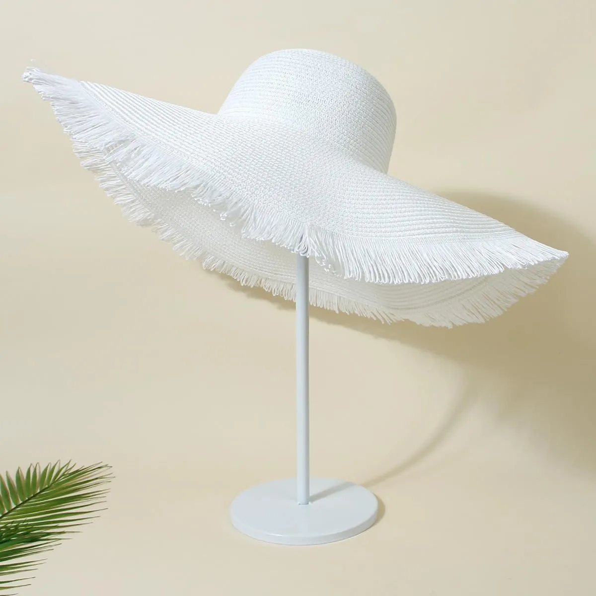 Sun Hats for Women 18.9'' Wide Brim Sun Protection Hats Floppy Straw Hats UV Protection Summer Hats Beach Hats