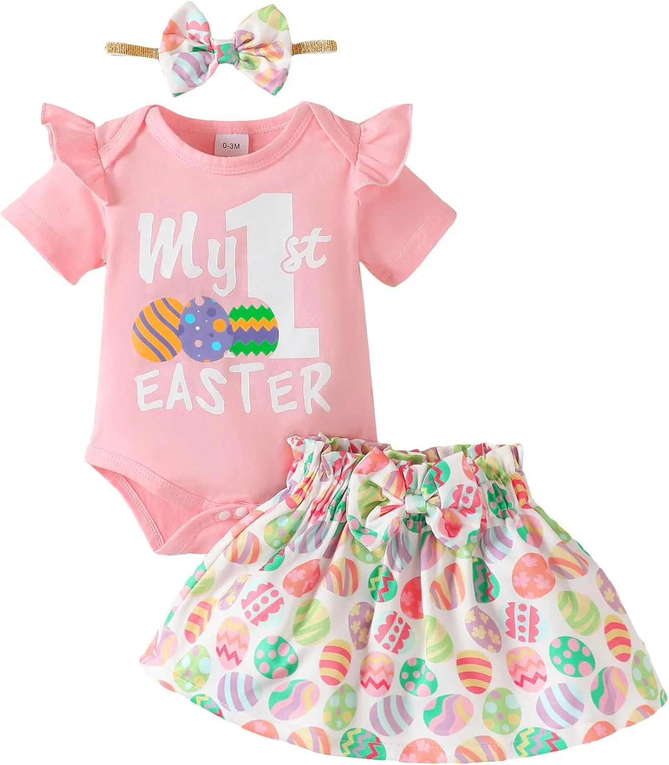 SUNNY PIGGY Baby Girl Clothes Newborn Dress Infant Romper Summer Outfit Cute Toddler Clothing Skirt Set