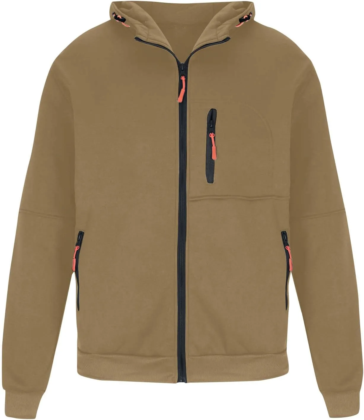 Tactic Shirt Pullover Men Hoodies With Zipper Fall Windbreaker Jacket Hoodies With Zip Pockets