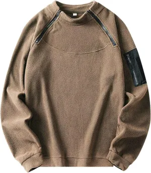 Tactical Combat Fleece Pullover Jacket Men's Military Athletic Sport Jumper Tops Army Windproof Pullover