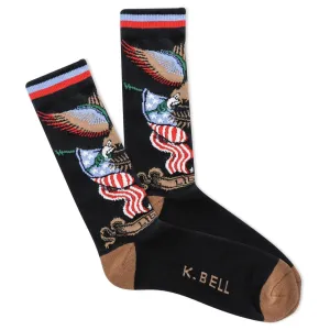 Tattoo Eagle Men's Crew Socks