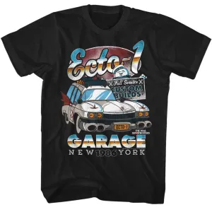 The Real Ghostbusters Ecto-1 Men's T-Shirt