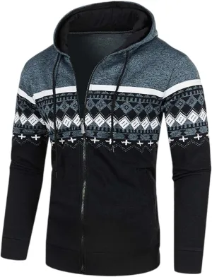 Thick Sweaters For Men Solid Zipper Warm Cardigan Knitted Coat Top Long Sleeve Pullover Shirts For Men sweater men