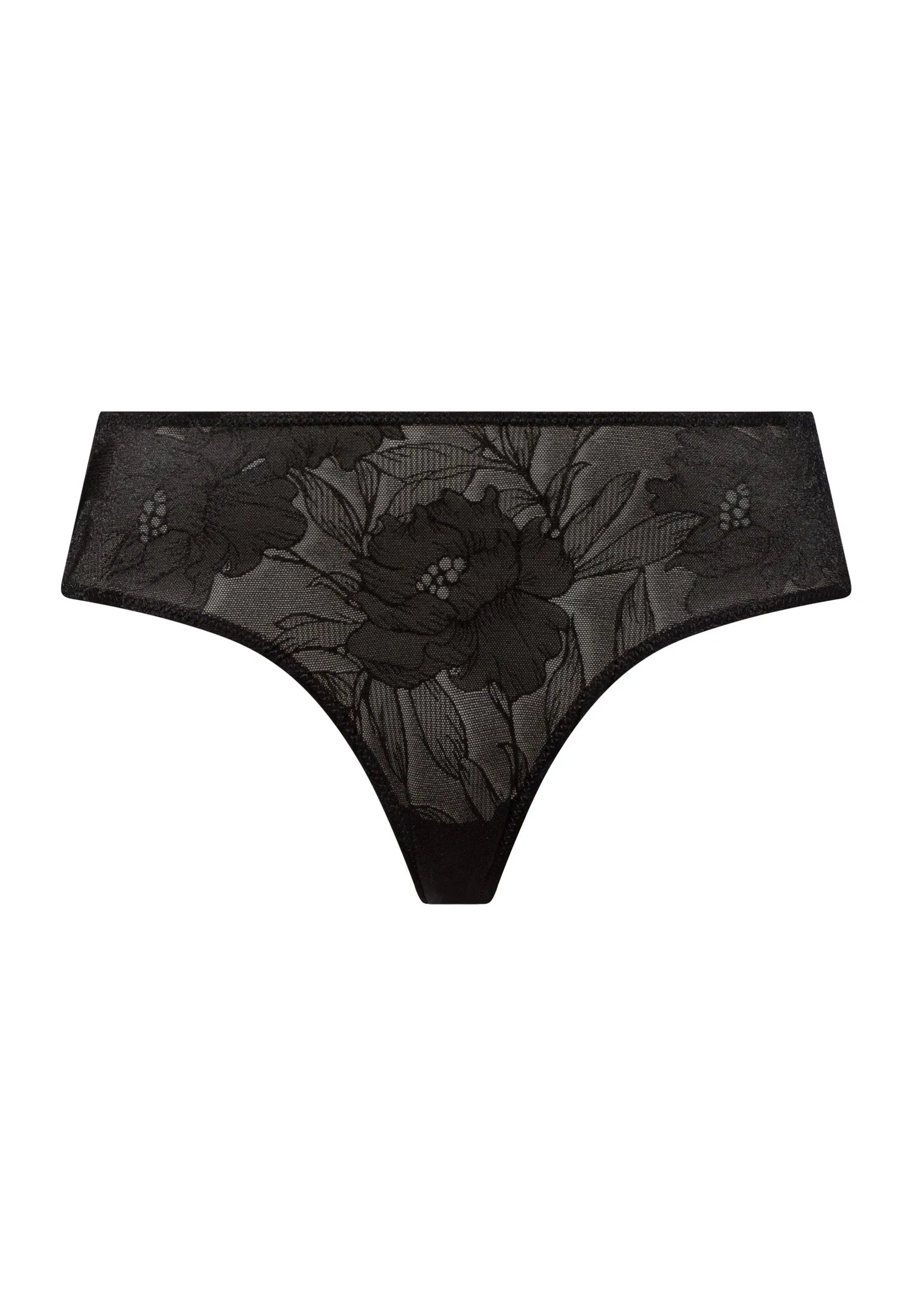 Tina Hi Cut Brief | Black Beauty 70927-2199
