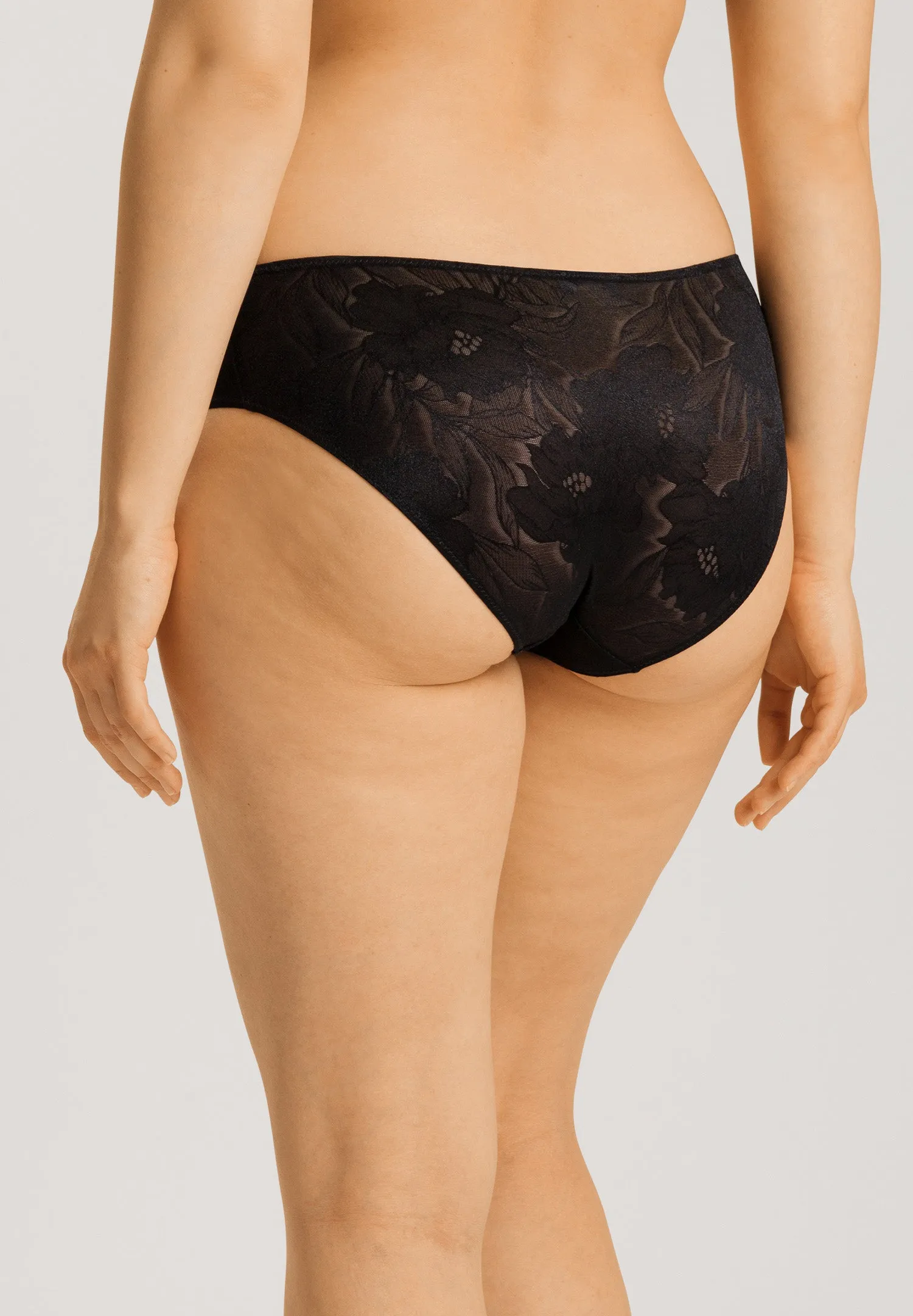 Tina Hi Cut Brief | Black Beauty 70927-2199