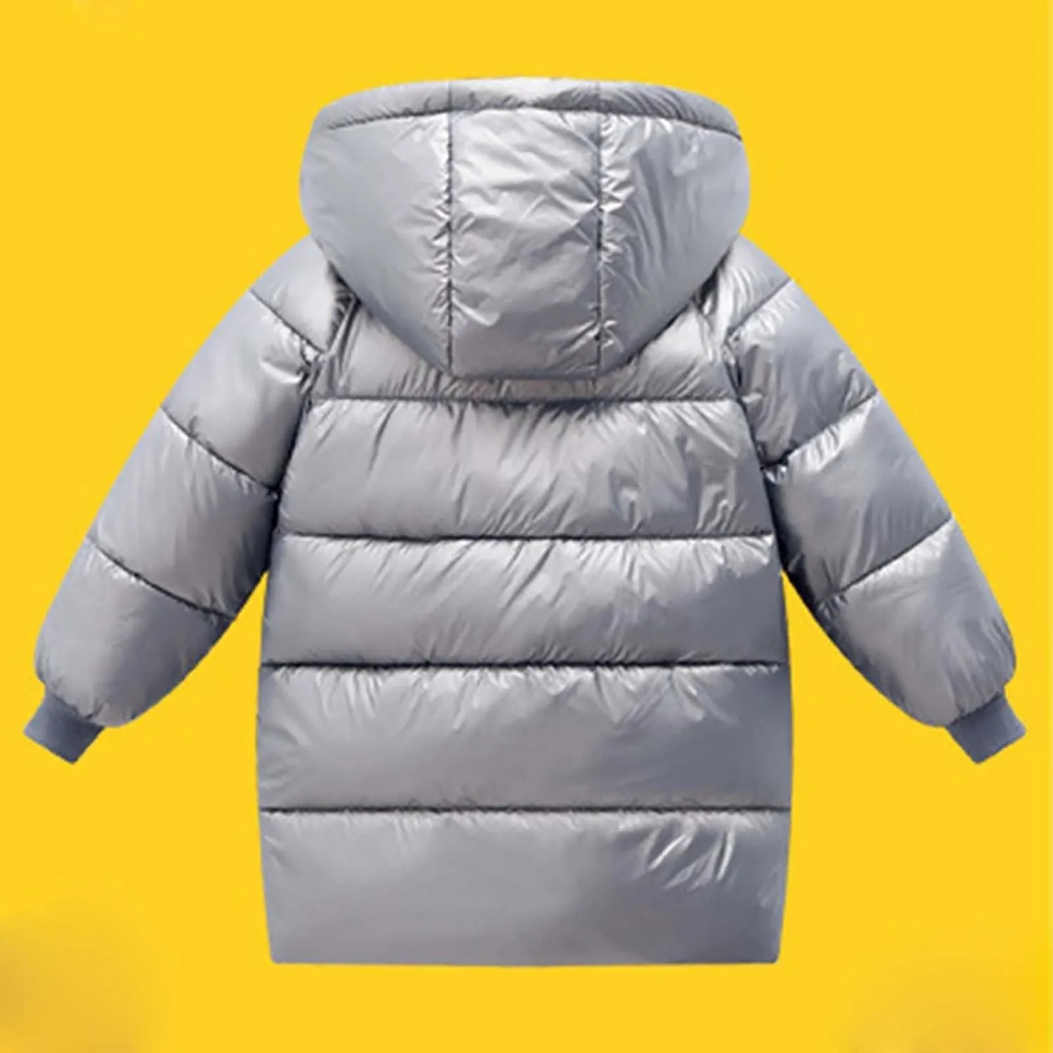Toddler Boys Girls Winter Coat Puffer Down Jacket Windproof Jacket Hooded Outwear Children's Thick Padded Coat