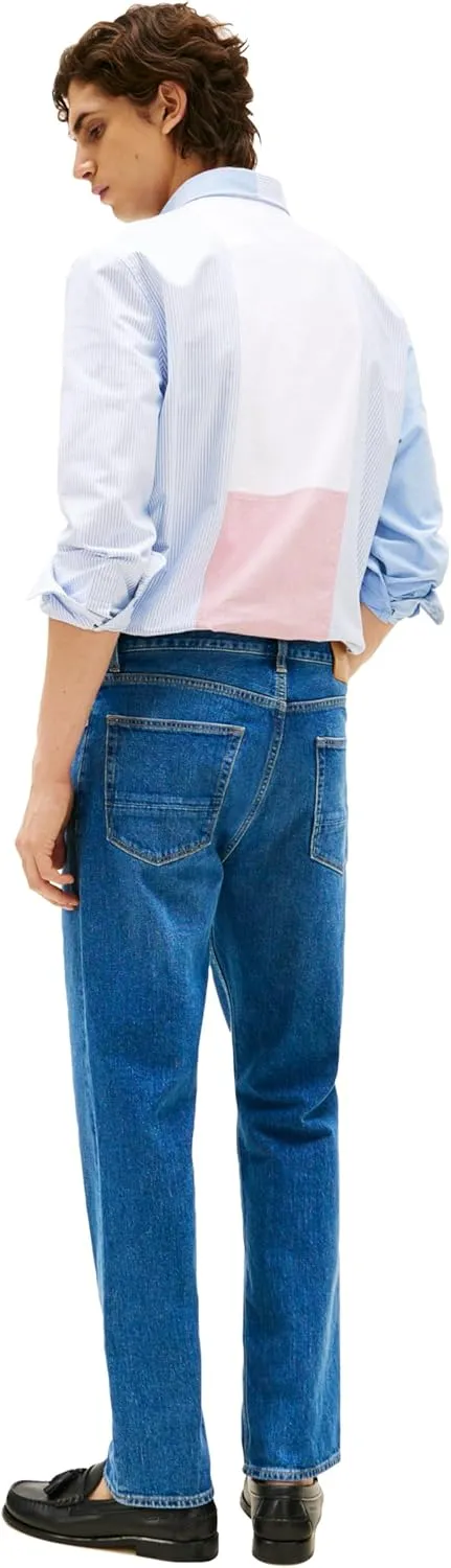 Tommy Hilfiger Straight Fit Stretch Jeans for Men