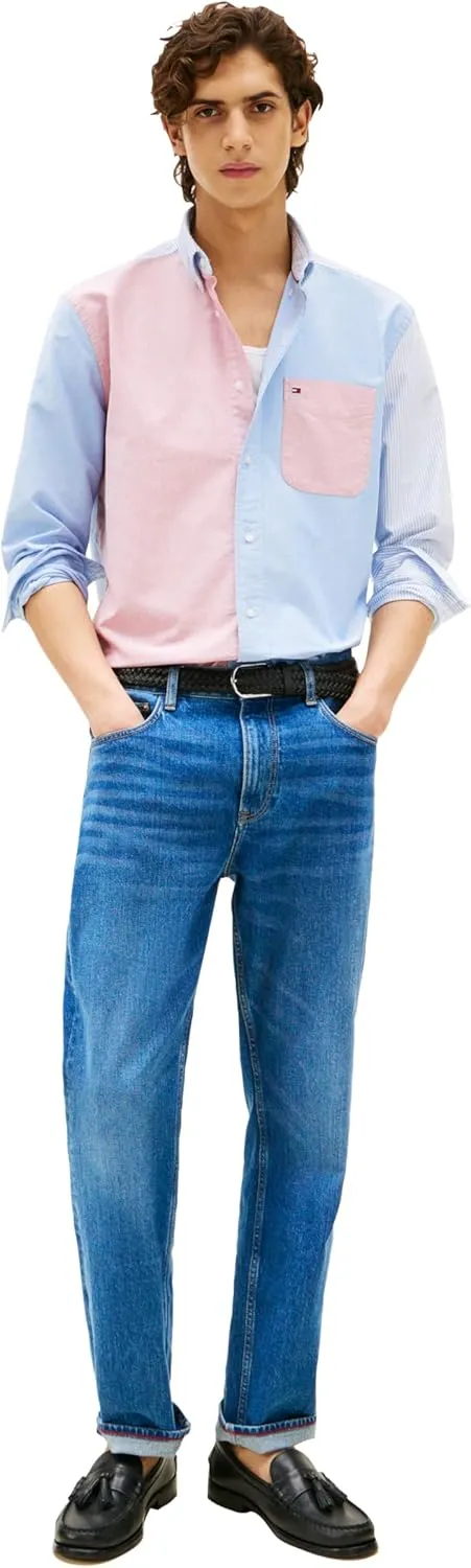 Tommy Hilfiger Straight Fit Stretch Jeans for Men
