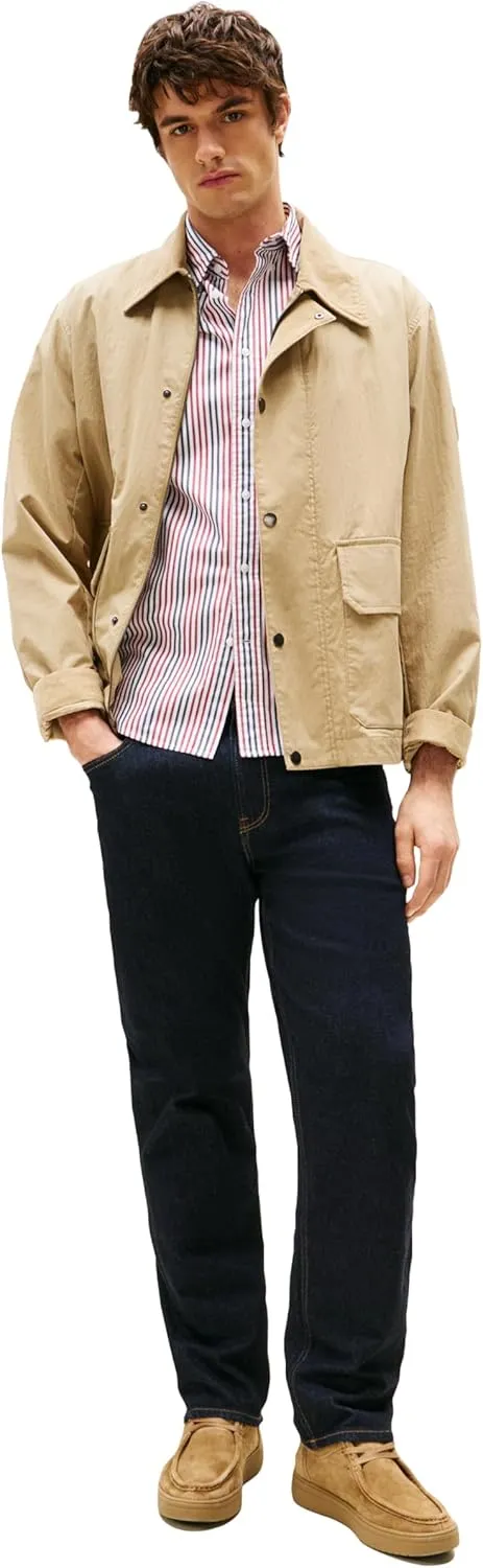 Tommy Hilfiger Straight Fit Stretch Jeans for Men
