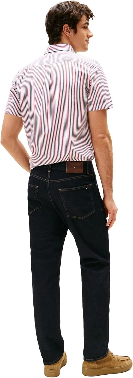 Tommy Hilfiger Straight Fit Stretch Jeans for Men