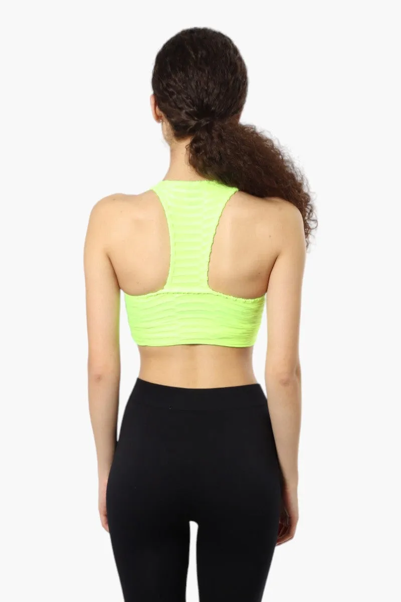 Toxika Basic Waffle Tank Top - Yellow