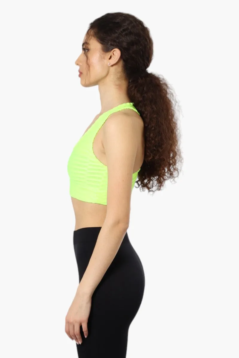 Toxika Basic Waffle Tank Top - Yellow